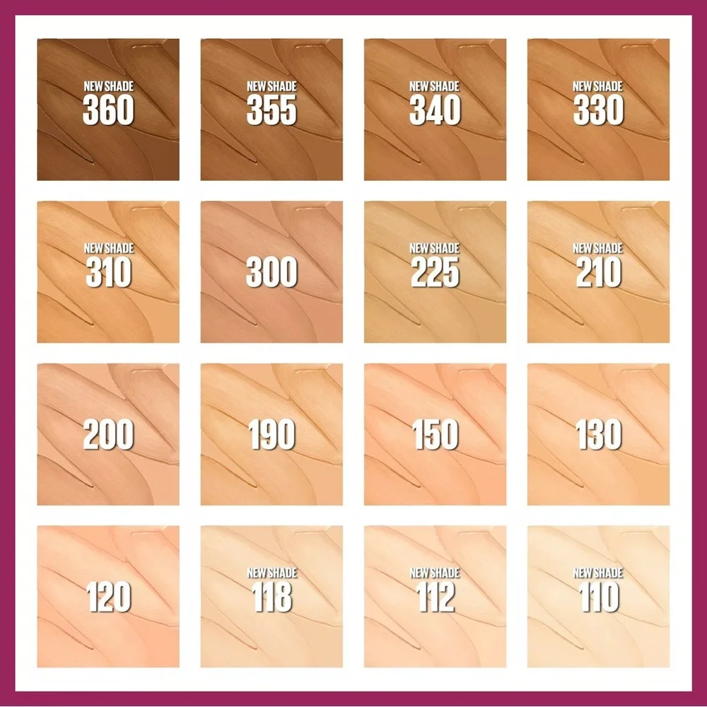 MAYBELLINE Instant Age Rewind Eraser Treatment Foundation 355, NEW